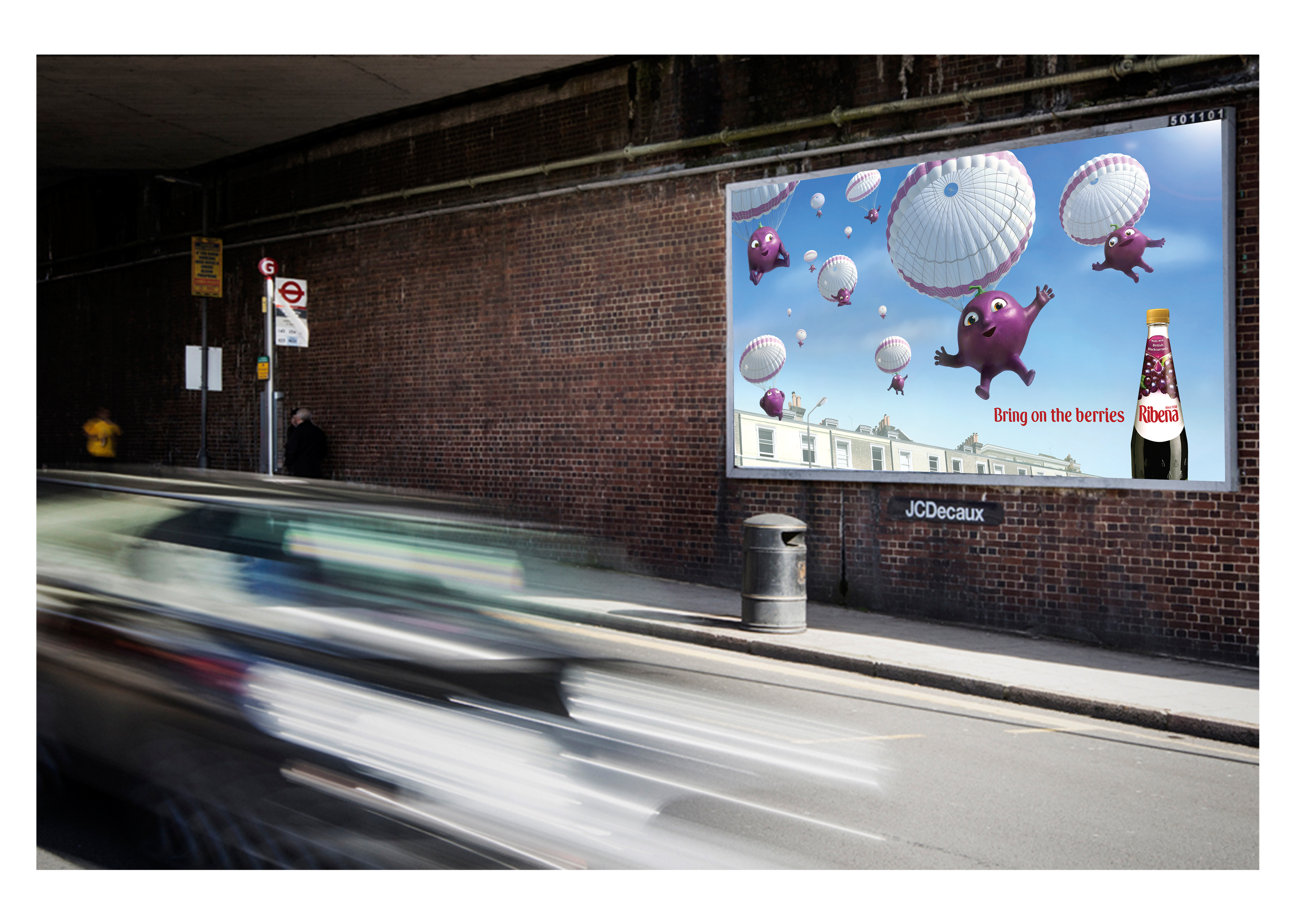 Ribena Insitu billboards